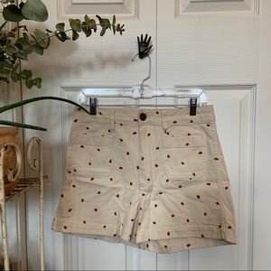 Madewell | Strawberry Shorts